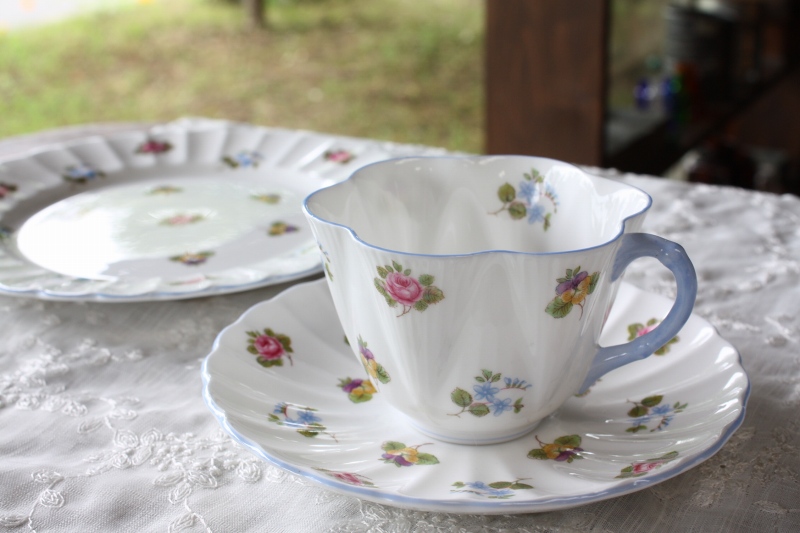 シェリー ローズパンジーファゲットミーノット バラパンジースミレ