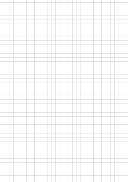 A4 方眼紙 50枚 薄いグレー A4 方眼紙 50枚 薄いグレー Color Graph