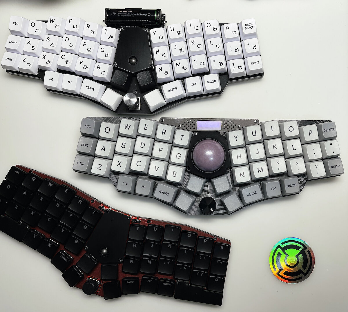 cocot46plus / 34mmトラックボール対応メカニカルキーボード – no theme.