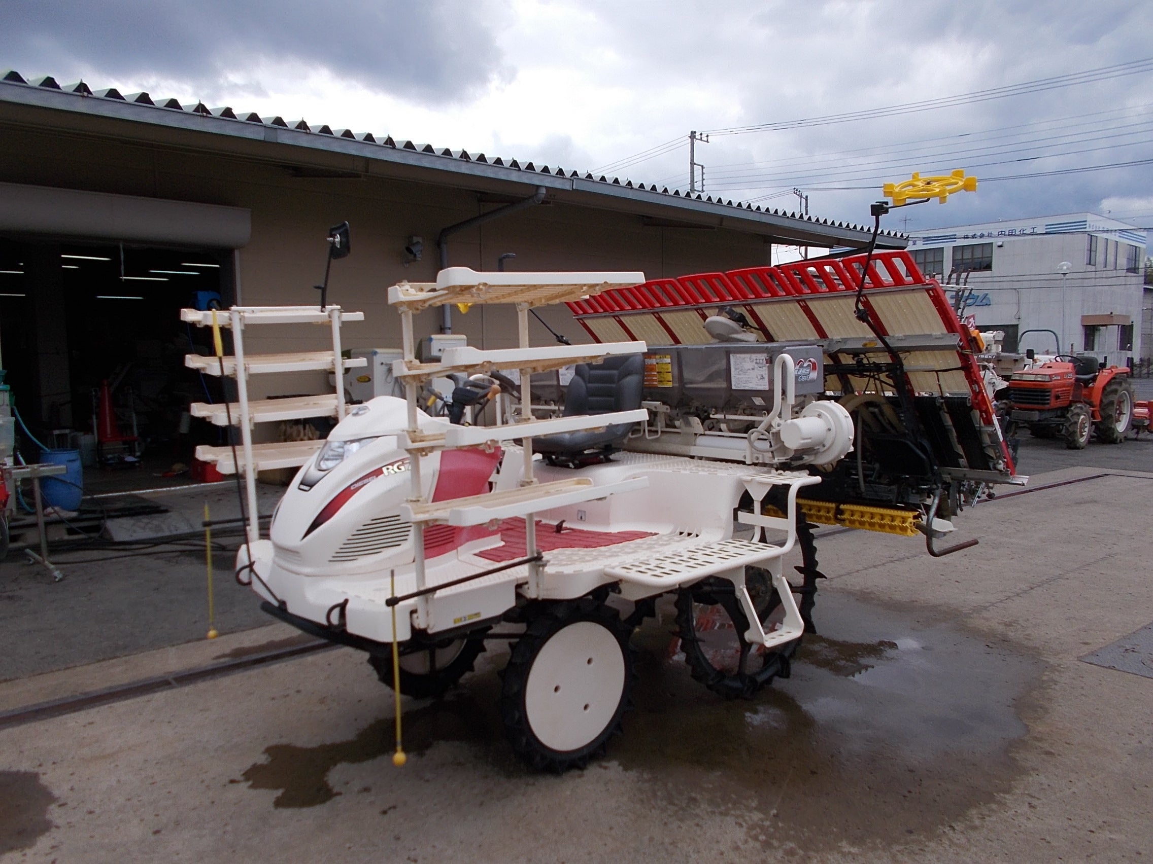 ヤンマー 中古 田植機 RG7 7条 UFO ディーゼル – 農キング