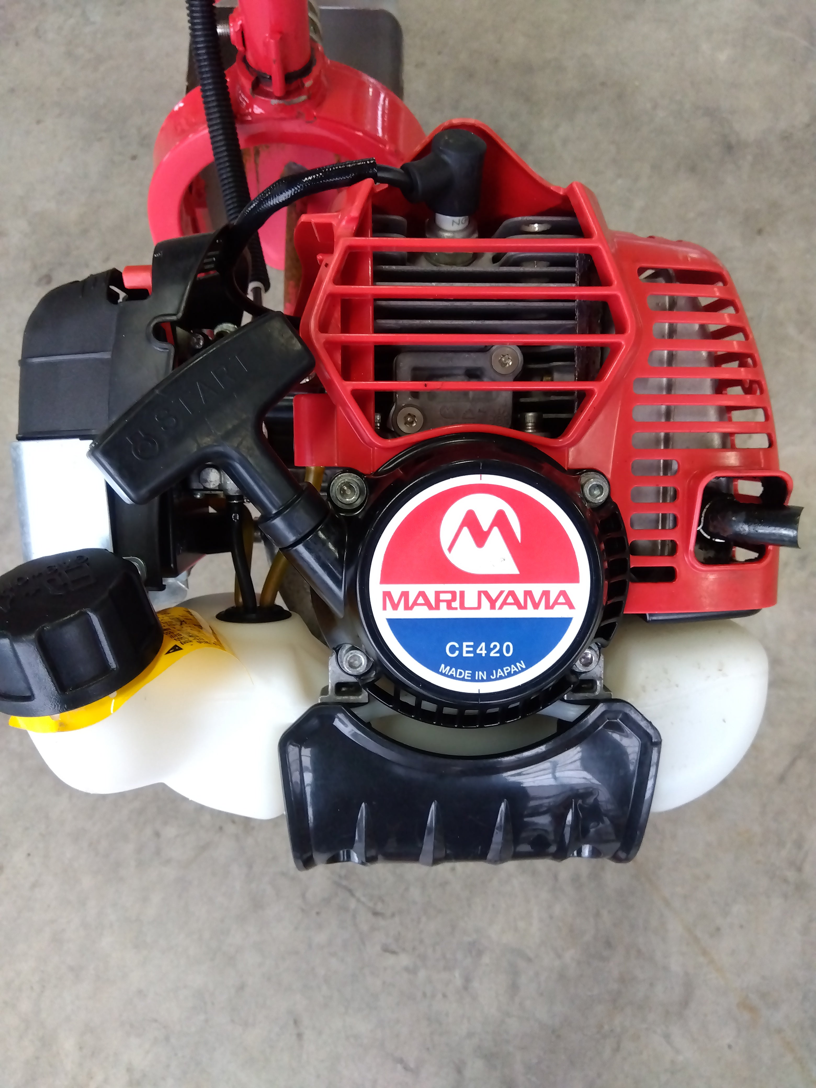 丸山製作所 中古 乗用溝切機 田面ライダー MKF-A435 JS-1 【8424