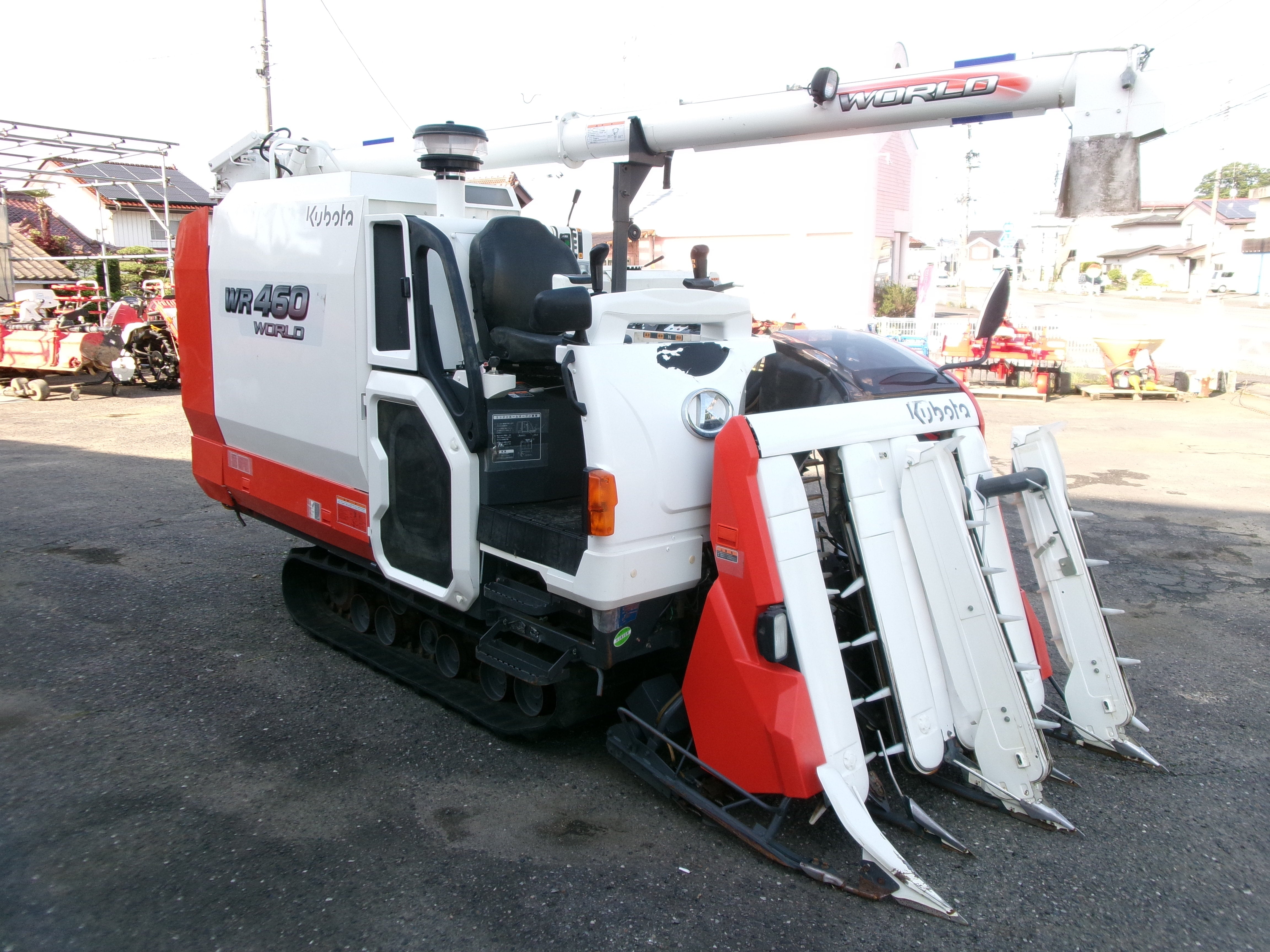 クボタ 中古 コンバイン WR460NM 4条刈 60馬力 – 農キング