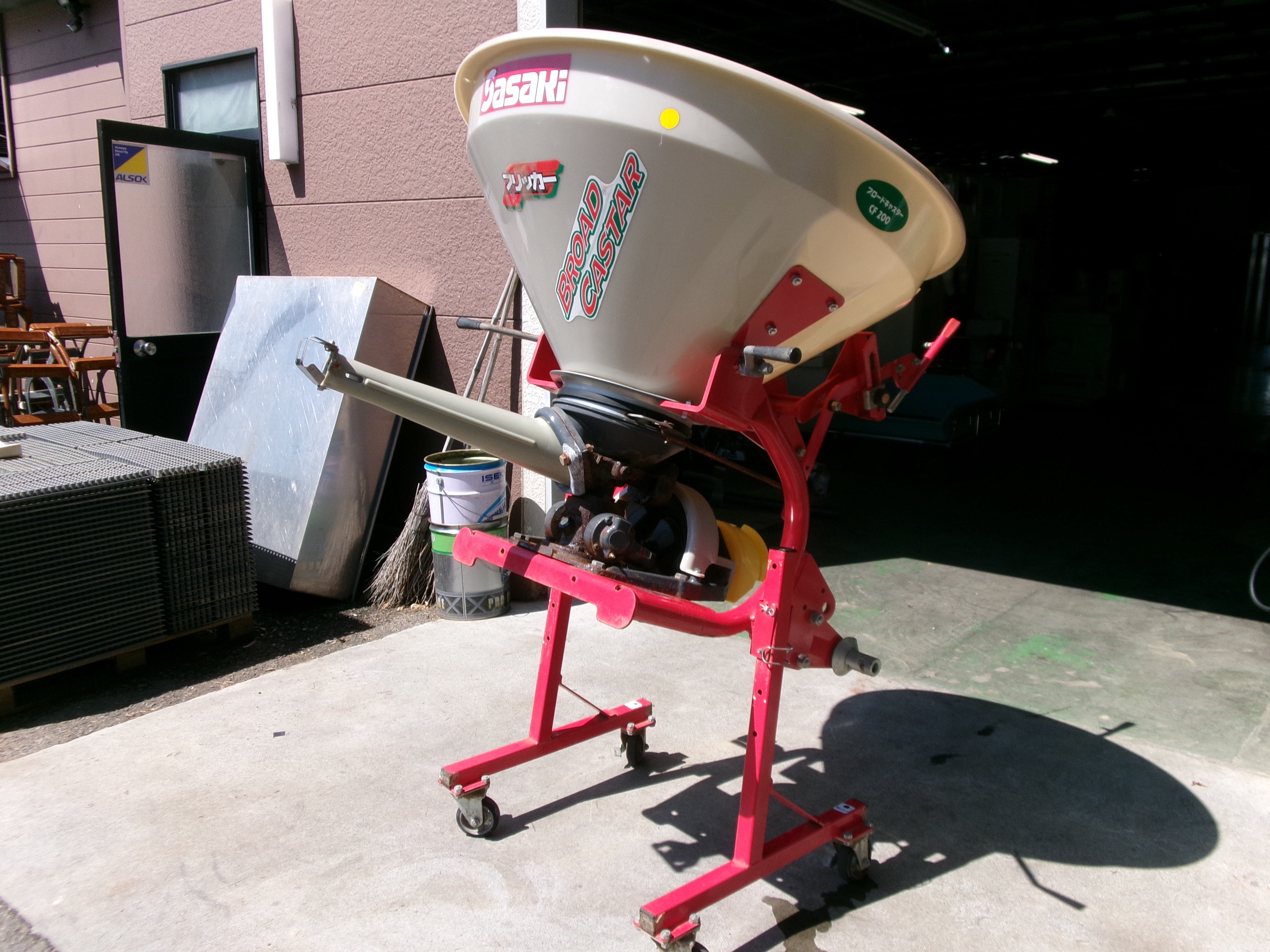 ササキ 中古 ブロードキャスター フリッカー 200L Sヒッチ CF200 – 農