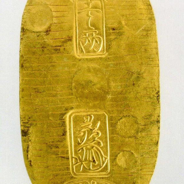 天保小判金 背刻印 坂吉 鑑定書付 758 – 野崎コイン