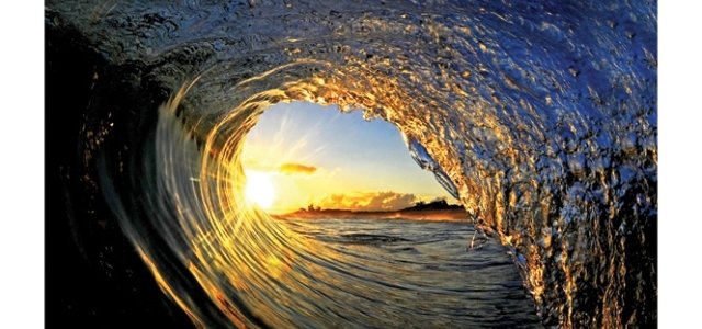 クラークリトル 海・波 【絵と額セット】 クラークリトル 海・波 【絵