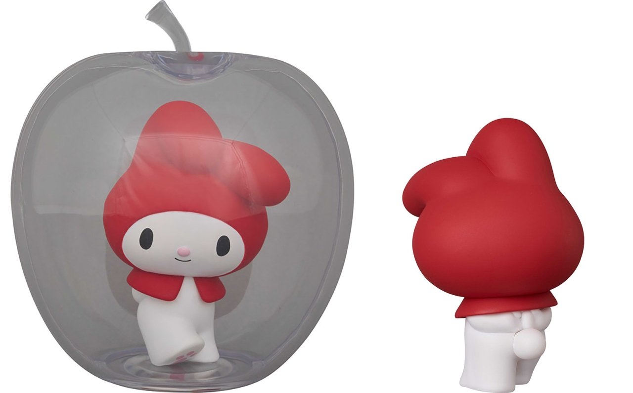 UNDERCOVERとのコラボ！ 透明なリンゴに入ったマイメロディの