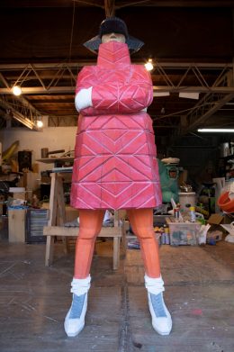 彫刻を作るんじゃなく空間を作る意識でいると、形に対する考え方も