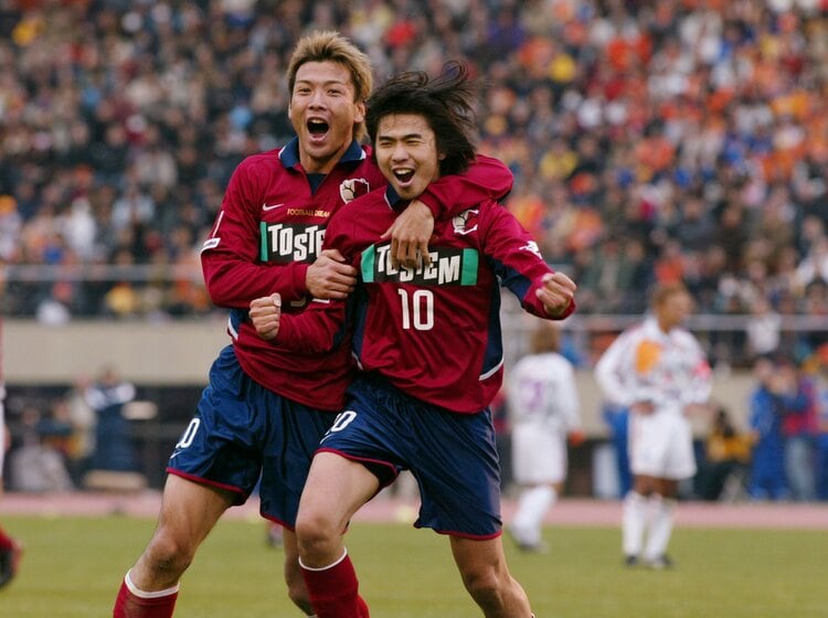 鹿島アントラーズ 2006-7レプリカユニフォーム 背番号10 本山雅志選手