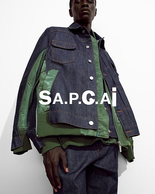 sacai」が「A.P.C.」コラボプロジェクトに参加！ 限定コレクションを