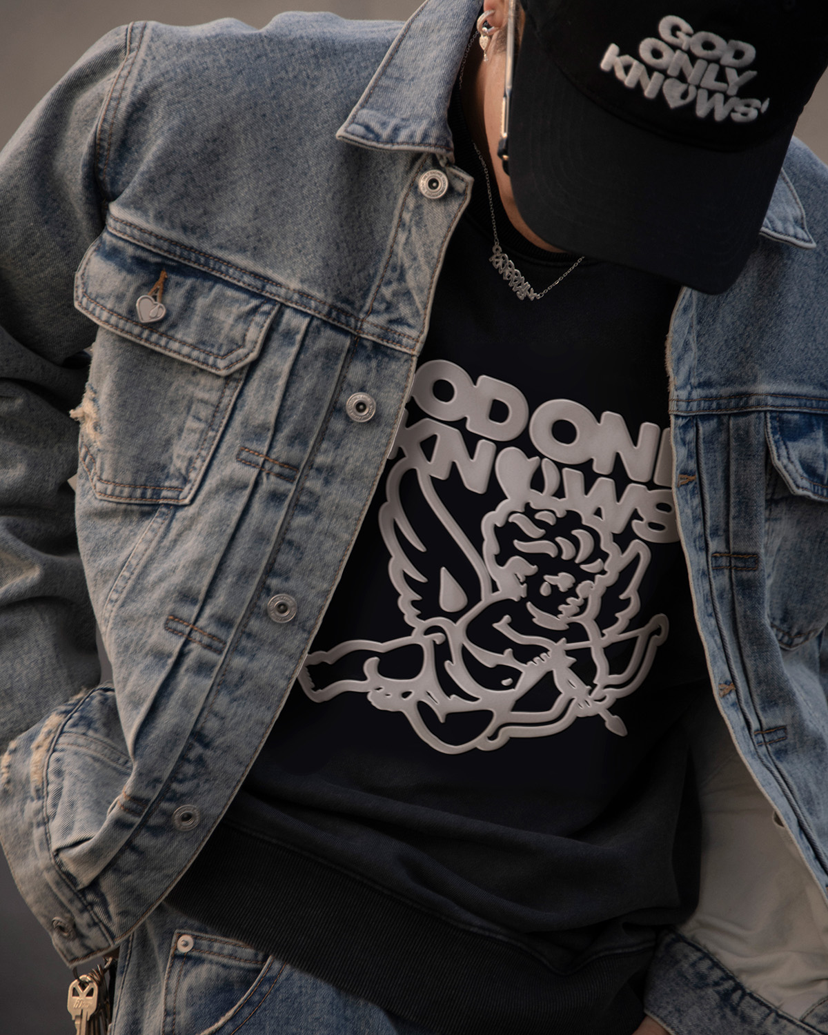 GODONLYKNOWS デニムパンツ