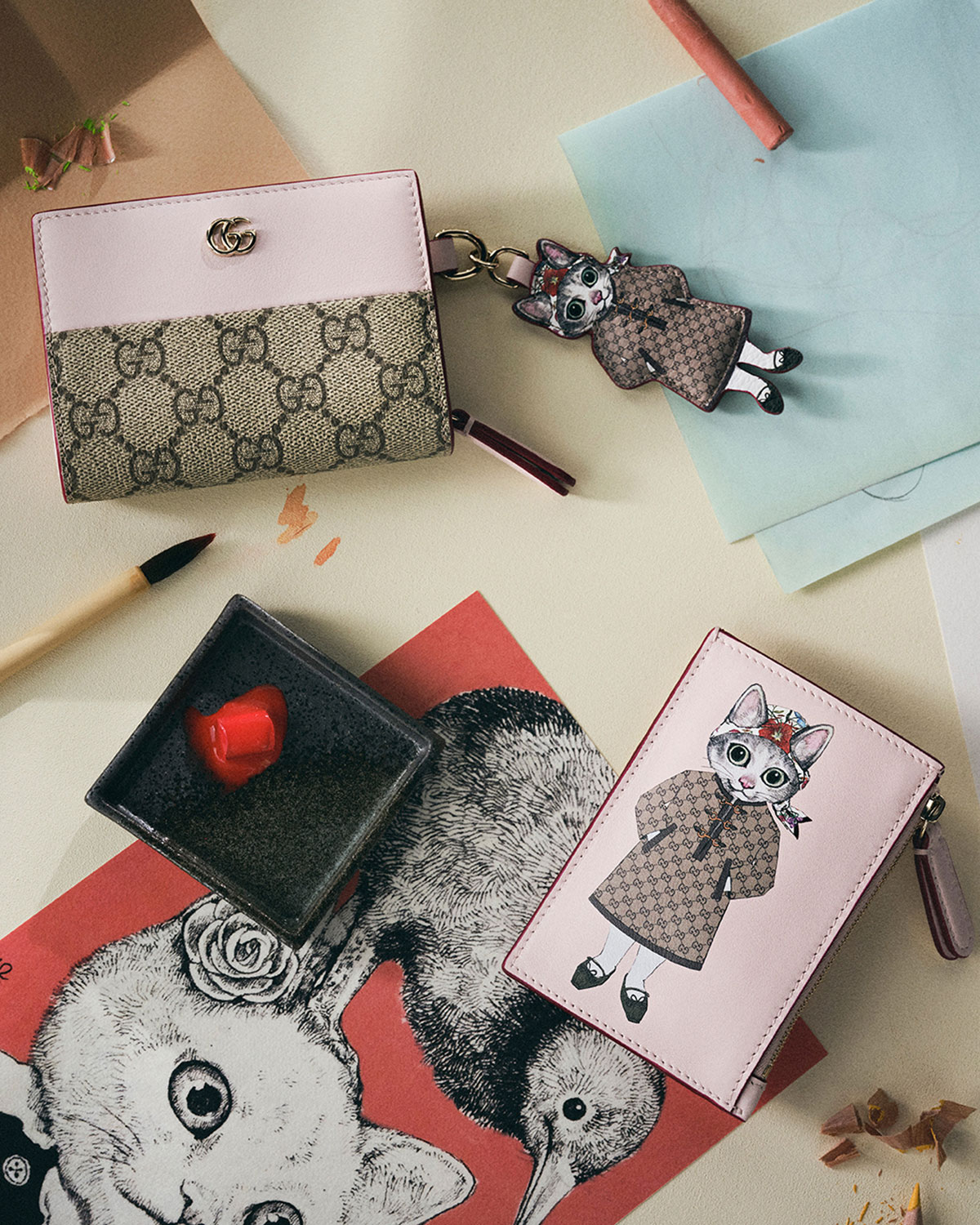 この夏の幸運日に！「グッチ」がヒグチユウコとのコラボコレクションを