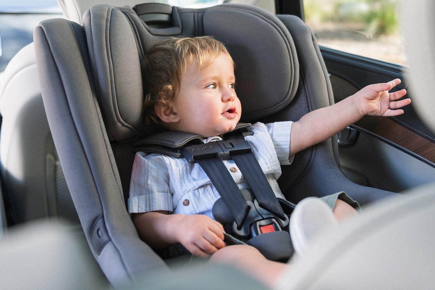 Nuna RAVA™ Convertible Car Seat | Easy Install & FR-Free