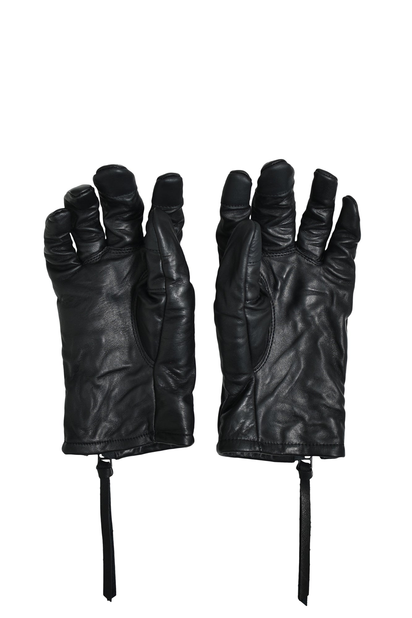小物 D.HYGEN 25AW Horse Leather ZIP Gloves Red Horse Leather Zip
