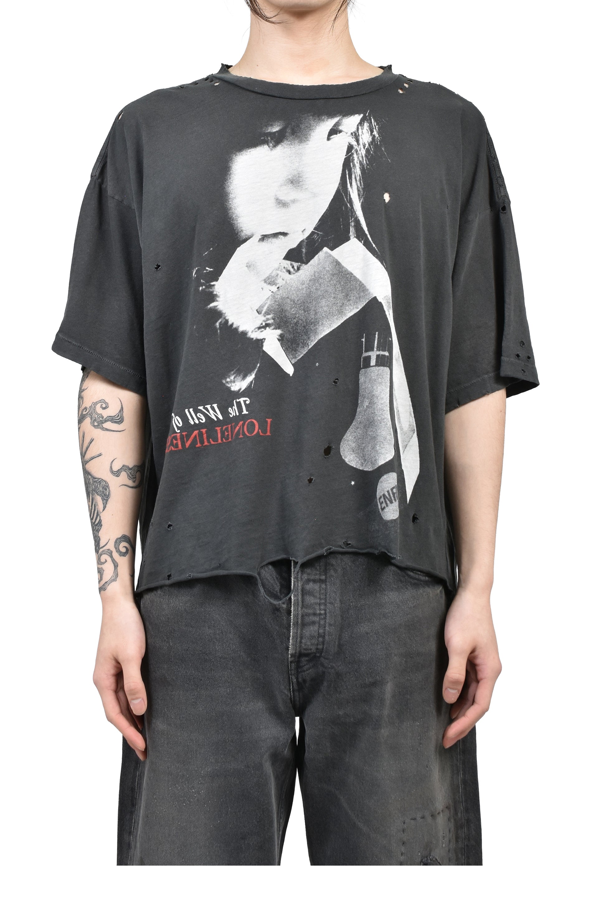 1*7様 Damiano David × NUBIAN コラボ Tシャツ Lサイ Damiano David