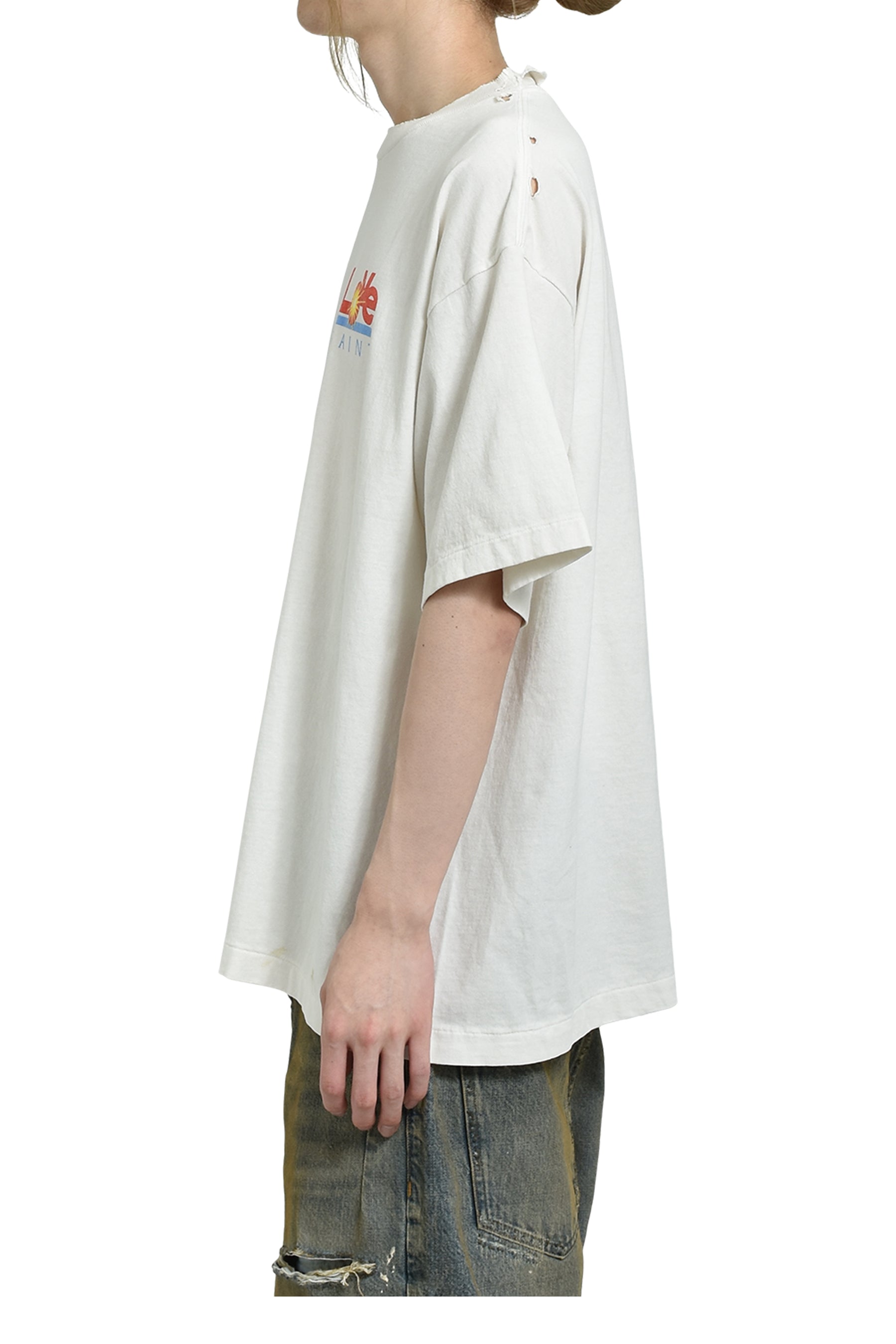 SAINT Mxxxxxx セント マイケル SS25 SS TEE/LOVE / WHT - NUBIAN