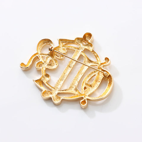 極美品 クリスチャンディオール Christian Dior ロゴ エンブレム