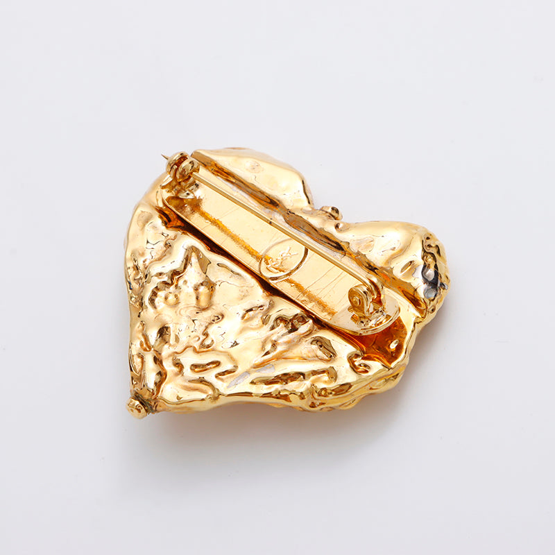 イブサンローラン ブローチ クローバー ハート 【公式通販】