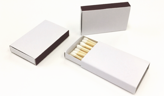 白無地マッチ～ボックスマッチ～西山燐寸株式会社