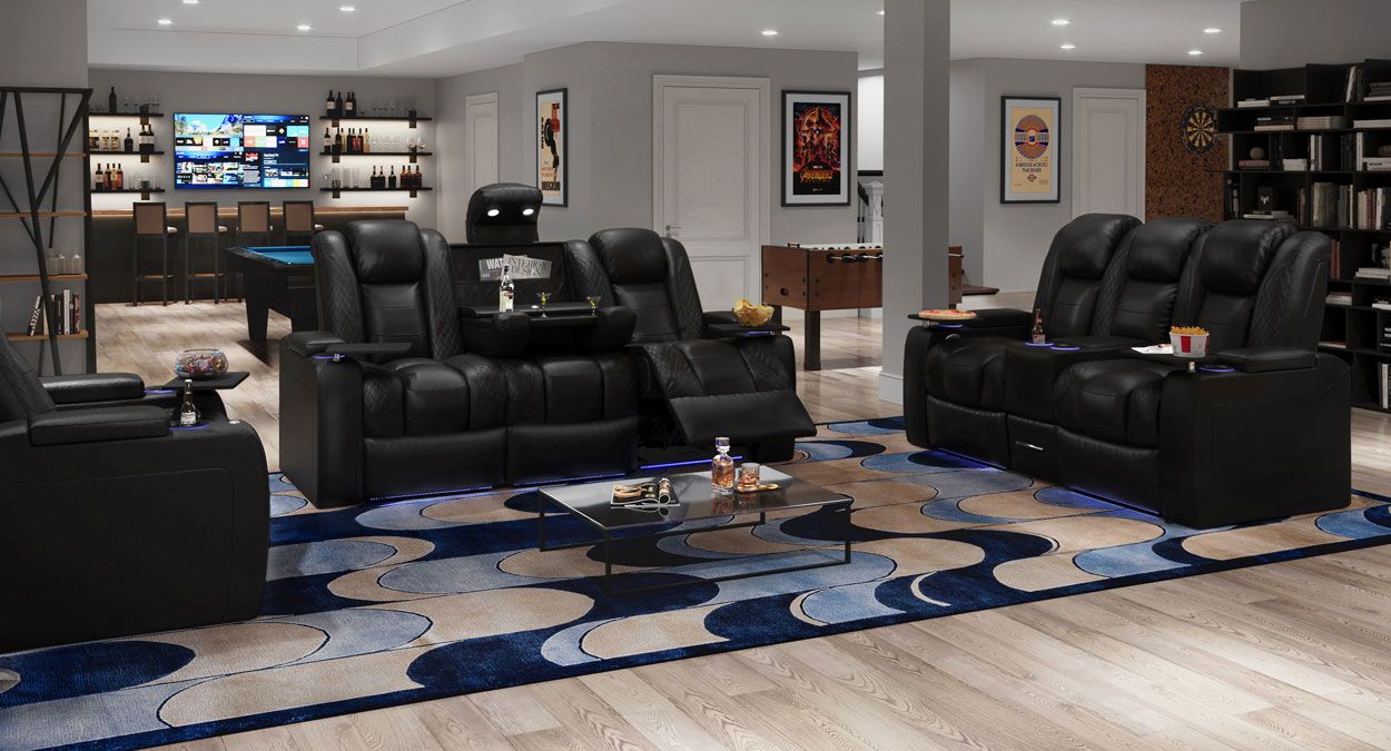 Novo LHR Massage Sofa Series | Sofa & Loveseat Collection