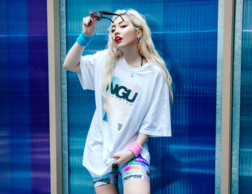 ちゃんみな】「NEVER GROW UP」オリジナルTシャツ企画ディレクション