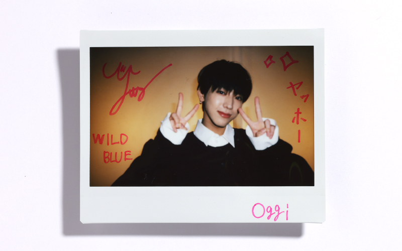 WILDBLUE メンバー全員直筆サイン入りチェキ WILD BLUE】ミニ連載完走