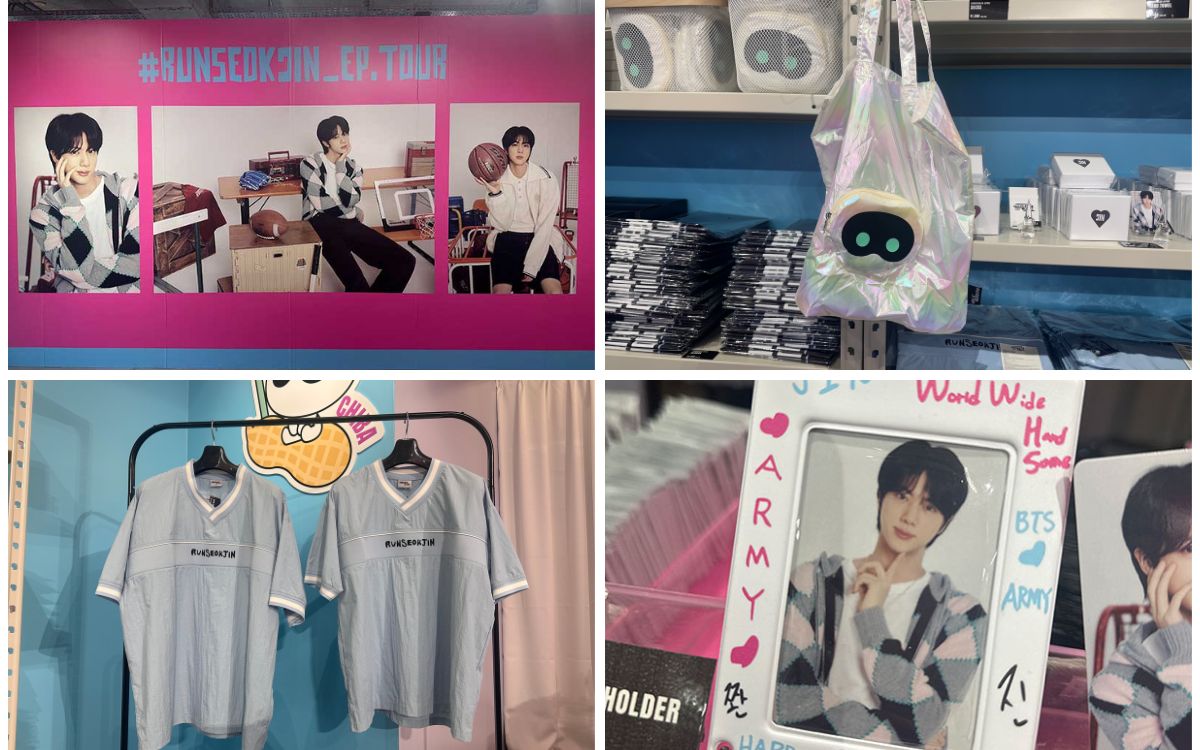 JIN SIZE」が話題沸騰！ BTS JINさんのツアーを記念した