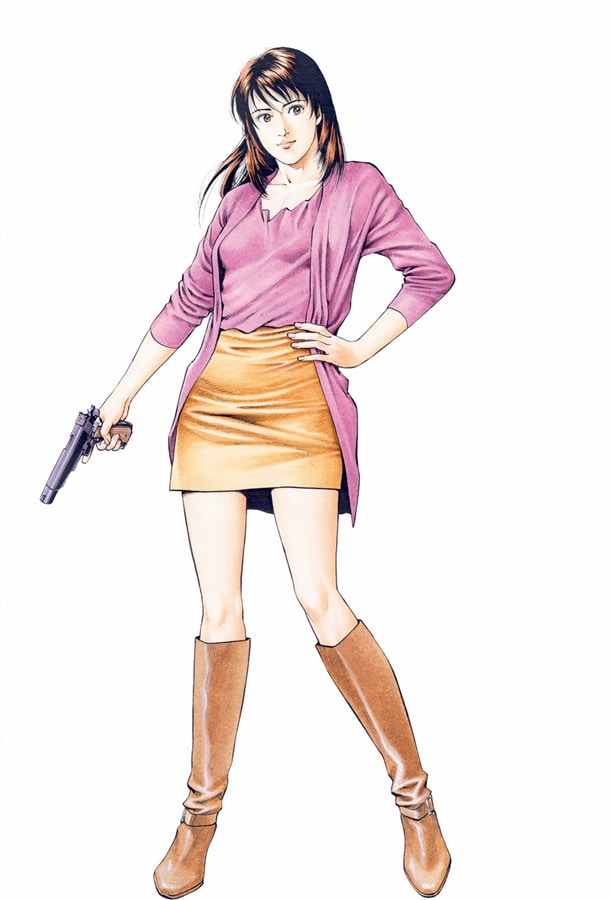 エンジェルハート サイン付き複製原画 B4 額装品 シャンイン 北条司