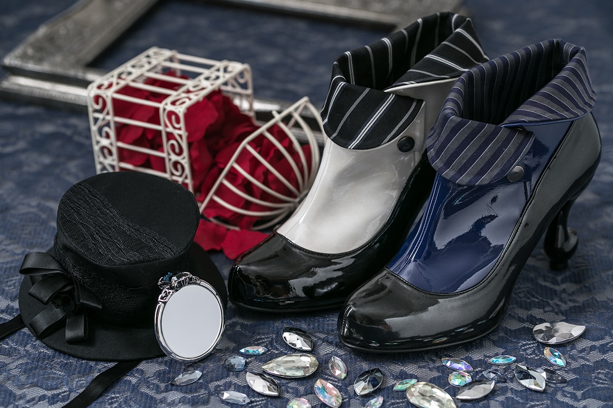 黒執事」セバスとシエルのショートブーツ、枢やなのデザインを元に制作