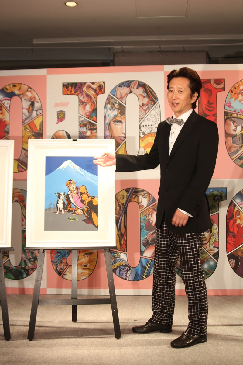 ジョジョ 複製原画 第5部 ブチャラティ ジョルノ はやぶさ 荒木飛呂彦