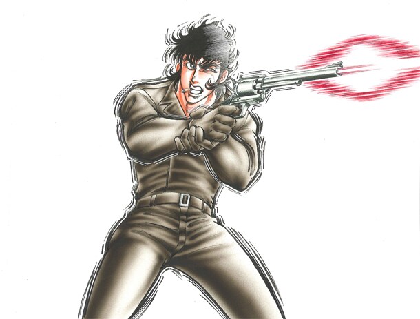 S*a様 直筆色紙「ドーベルマン刑事」加納錠治のサイン色紙 S*a様 直筆