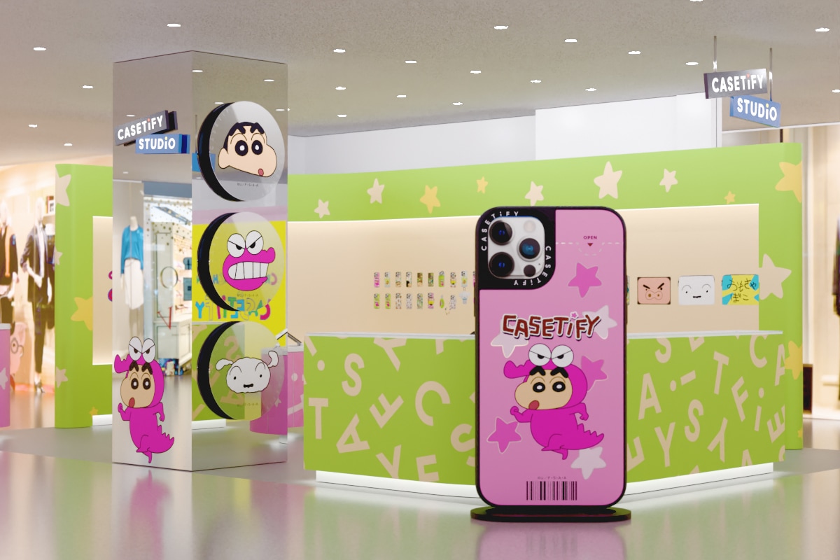 クレヨンしんちゃん」×CASETiFY、“ケツだけ星人”でスマホを支える