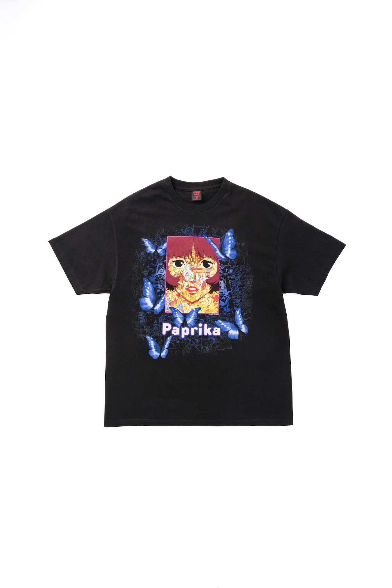 Paprika limited pop up store」で販売される「Paprika × GEEKS RULE T