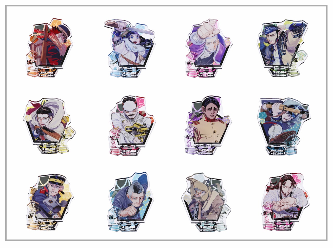 ゴールデンカムイ展 キャラクターグッズセット ゴールデンカムイ展