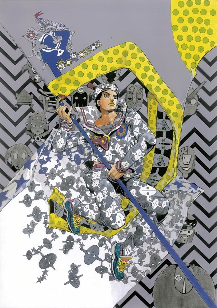 金沢21世紀美術館での「荒木飛呂彦原画展 JOJO 冒険の波紋」で新たに