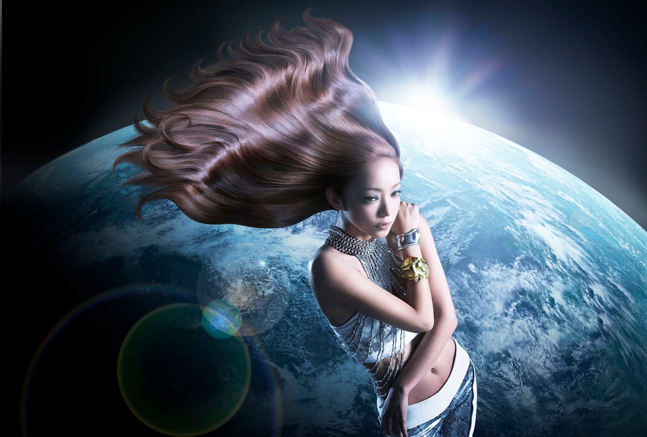 安室奈美恵ポスターヴィダルサスーン2枚セット