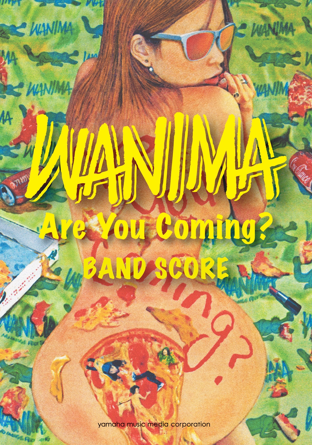 サイン入りWANIMA 2015 Are You Coming? ポスター WANIMAさんのサイン