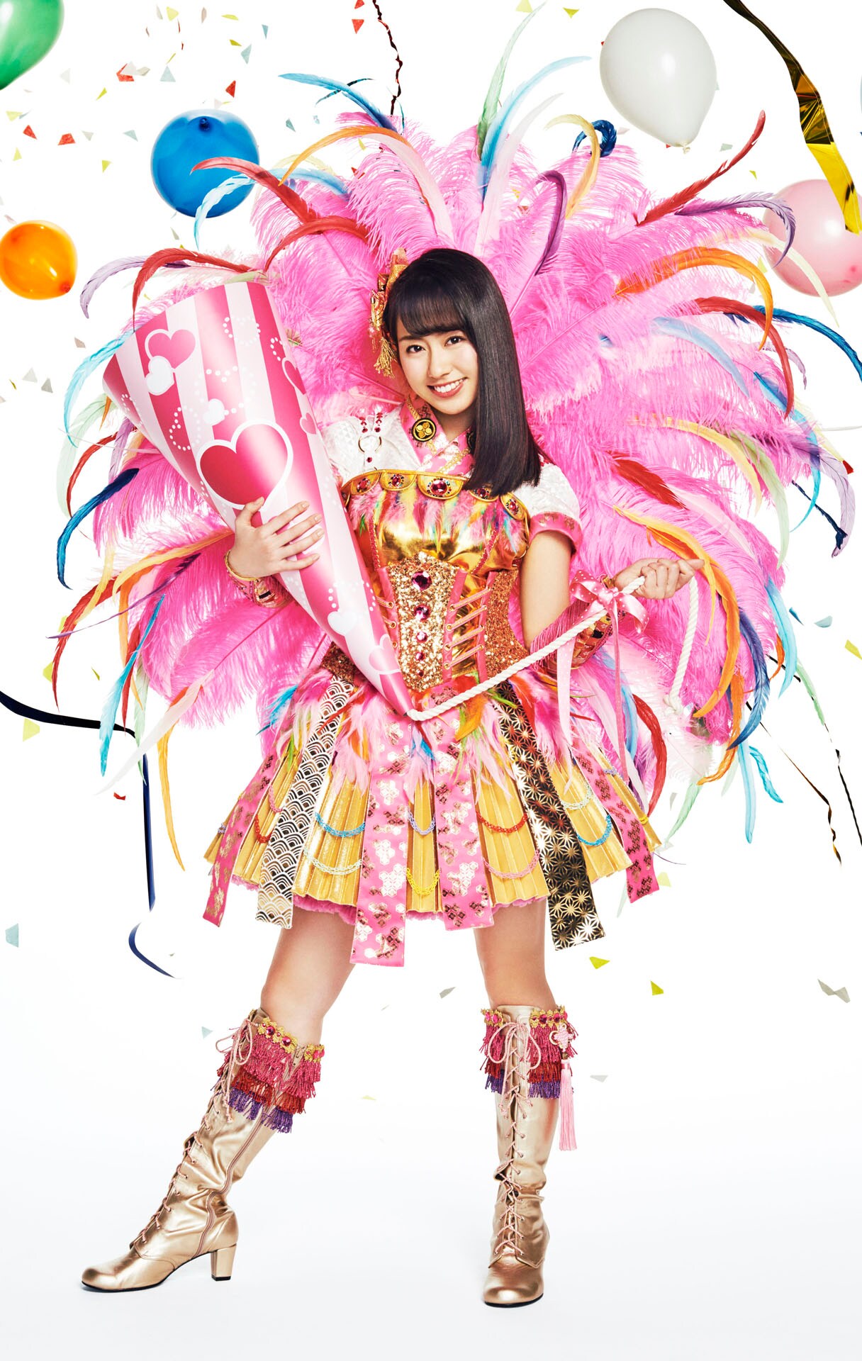 ももクロももいろクローバー佐々木彩夏あーりんポスターサイン直筆B2