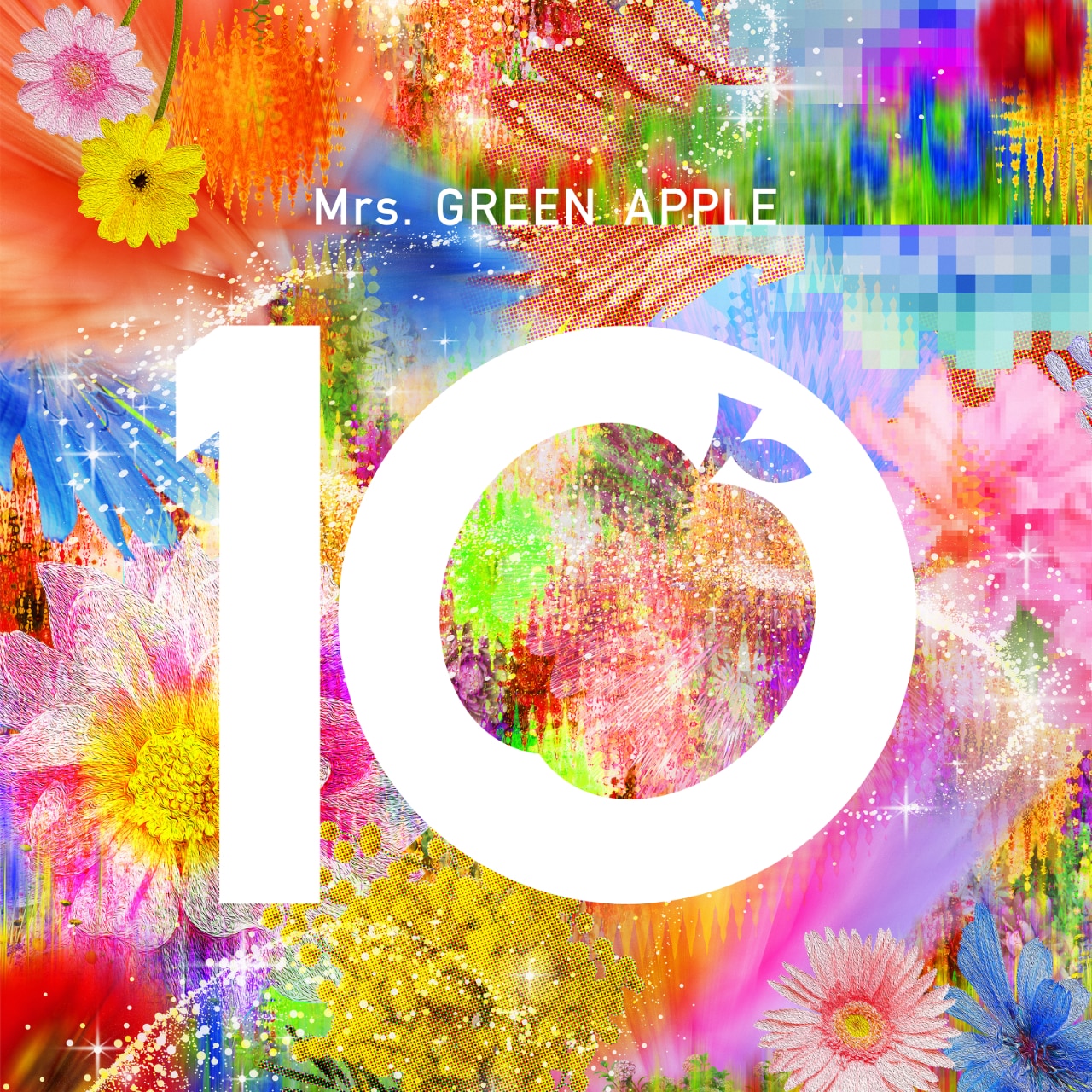 Mrs. GREEN APPLE タオルとジャケ写 Mrs. GREEN APPLE タオルとジャケ