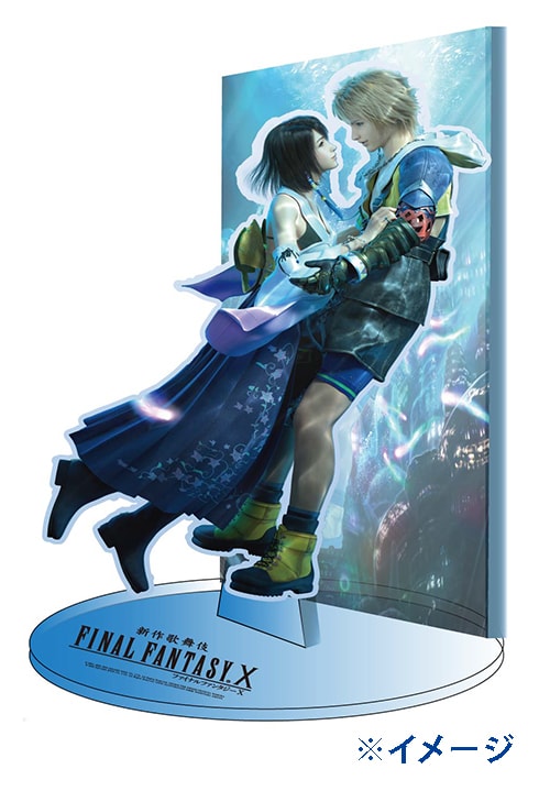 ファイナルファンタジー10 FFX ユウナ・ティーダ 販促用ポスター2枚組