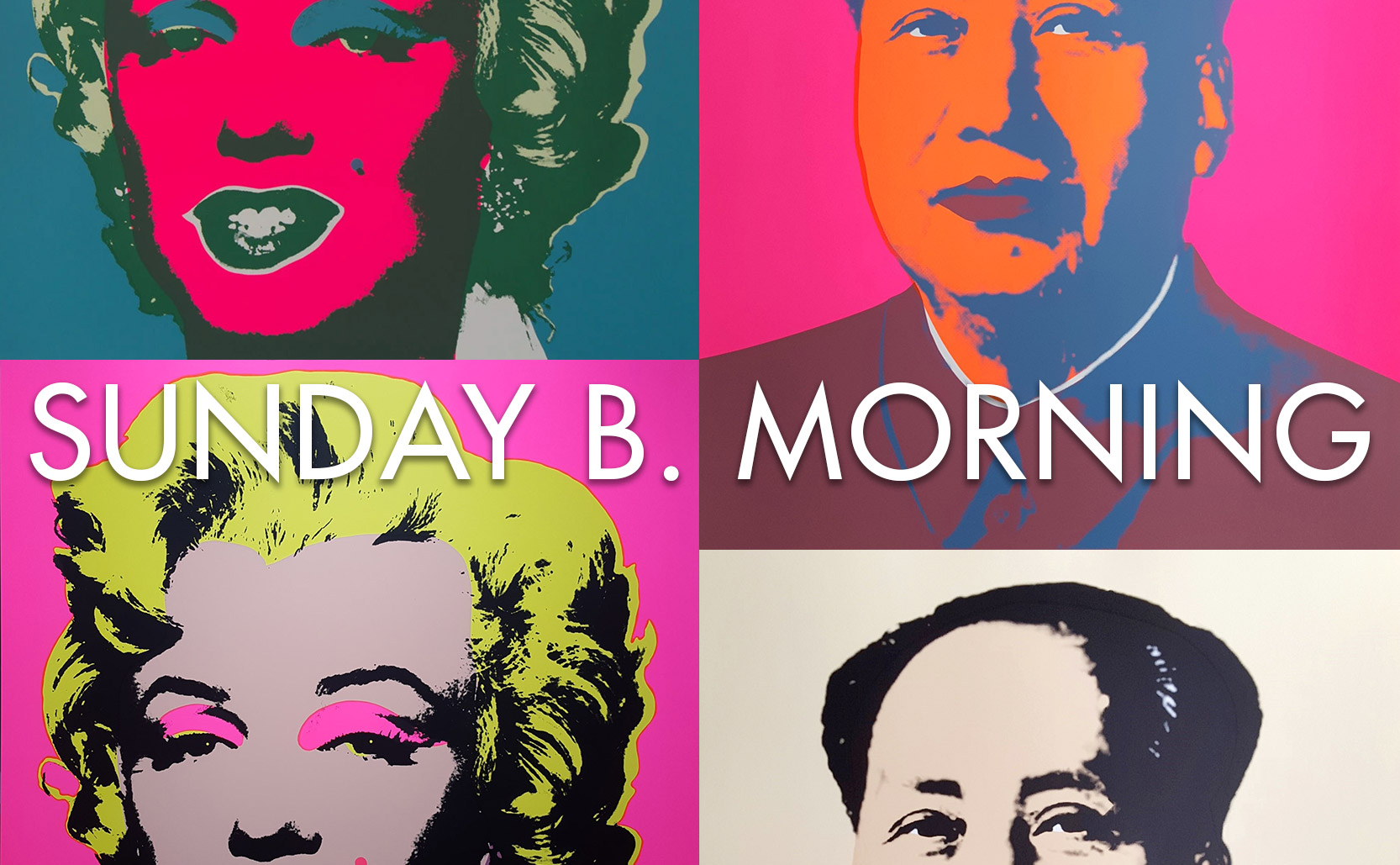 ポスター アート Sunday B Morning マリリンモンロー オープン