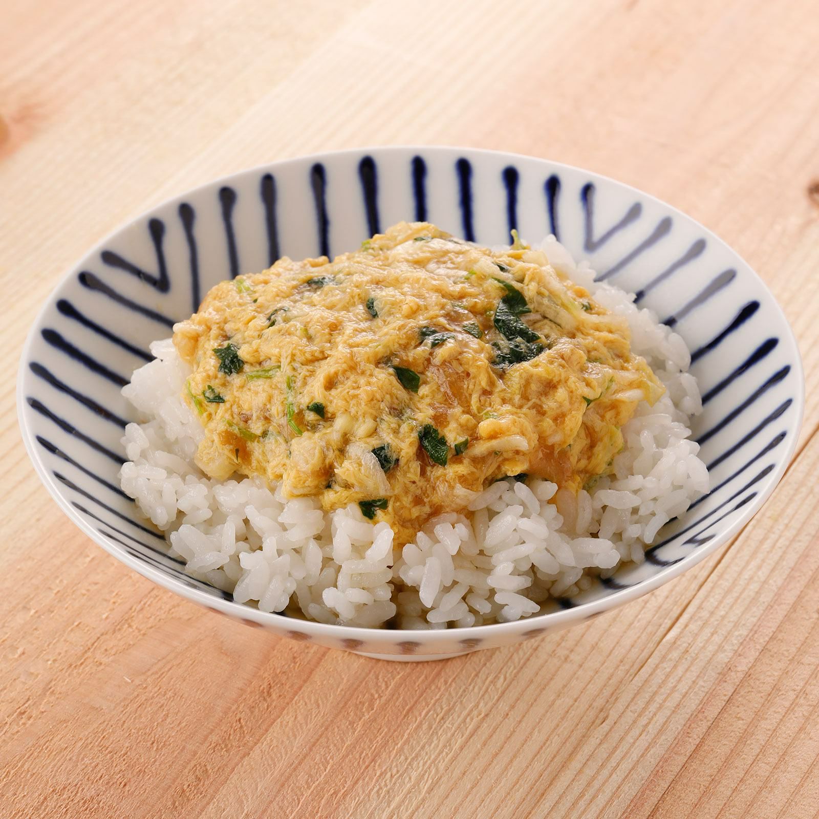 天美卵と玉ねぎの甘味を溢れる 玉子丼(5食入) 【化学調味料・保存料不