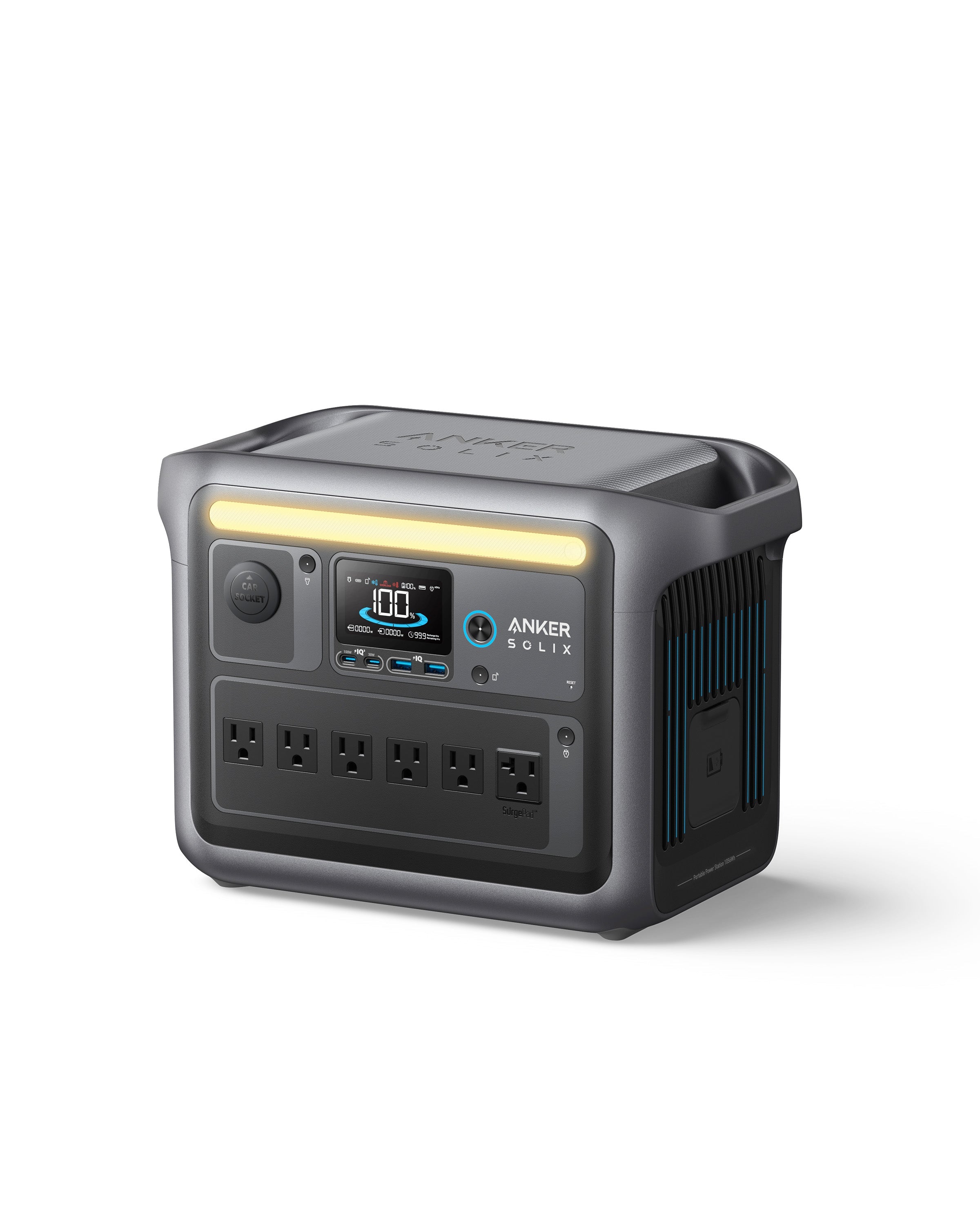 Anker SOLIX C1000X Portable Power Station - 1056Wh | 1800W - Off