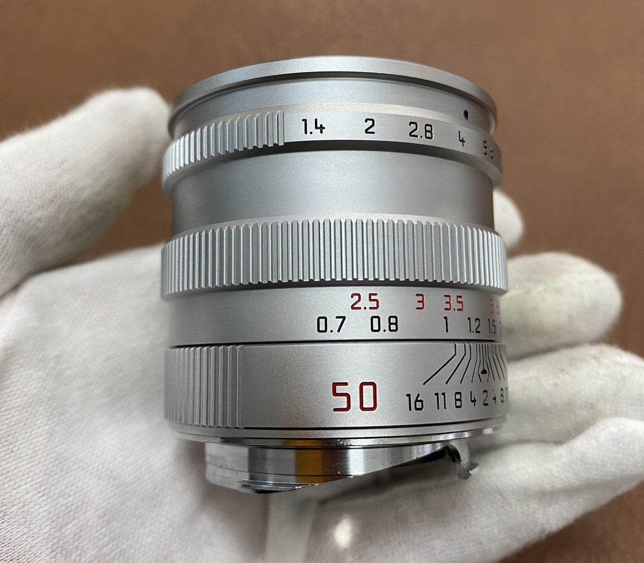 LEICA Summilux M50mm f1.4 3rd Silver – まるかめら
