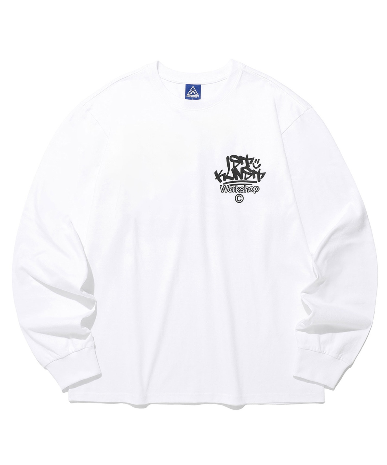 A'GEM/9 × .kom 『ISTKUNST/イストクンスト』 IK TAG LOGO LS TEE/IK