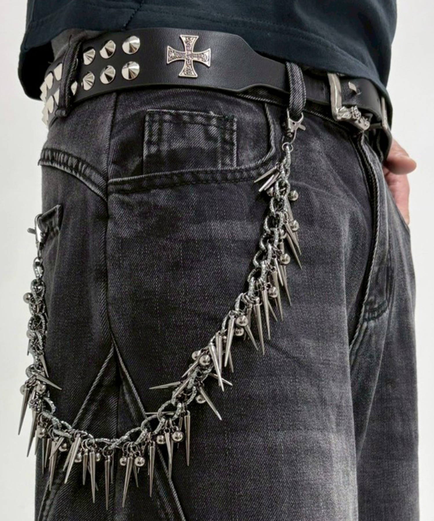 ARULE/アルール』 Spike Chain Wallet Cord/2WAYスパイクウォレット