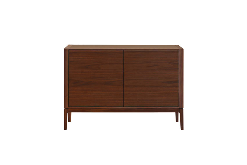 幅120 奥行43 高さ75】モル 120サイドボード(ウォールナット