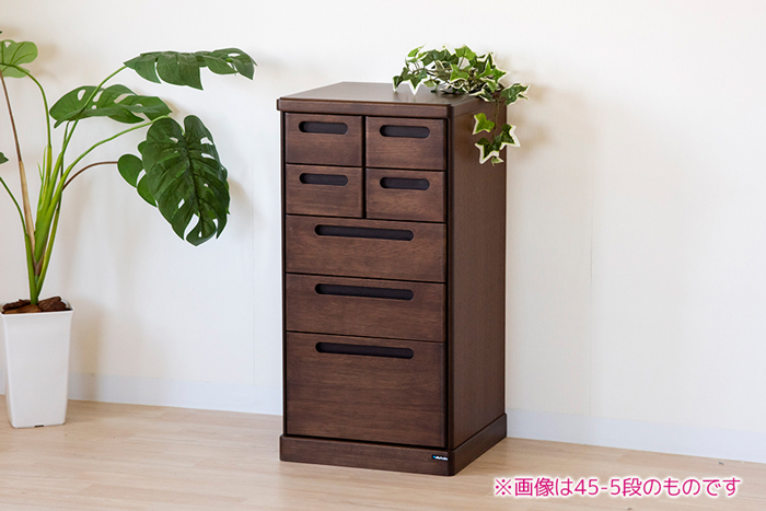 5段チェスト 日本民芸 高級感 幅31奥行き42高さ86センチ レトロ 昭和