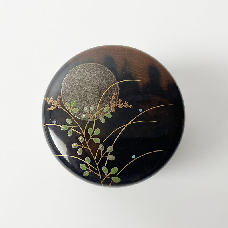 黒柿】蒔絵 中棗 （現品限り） – おかや木芸