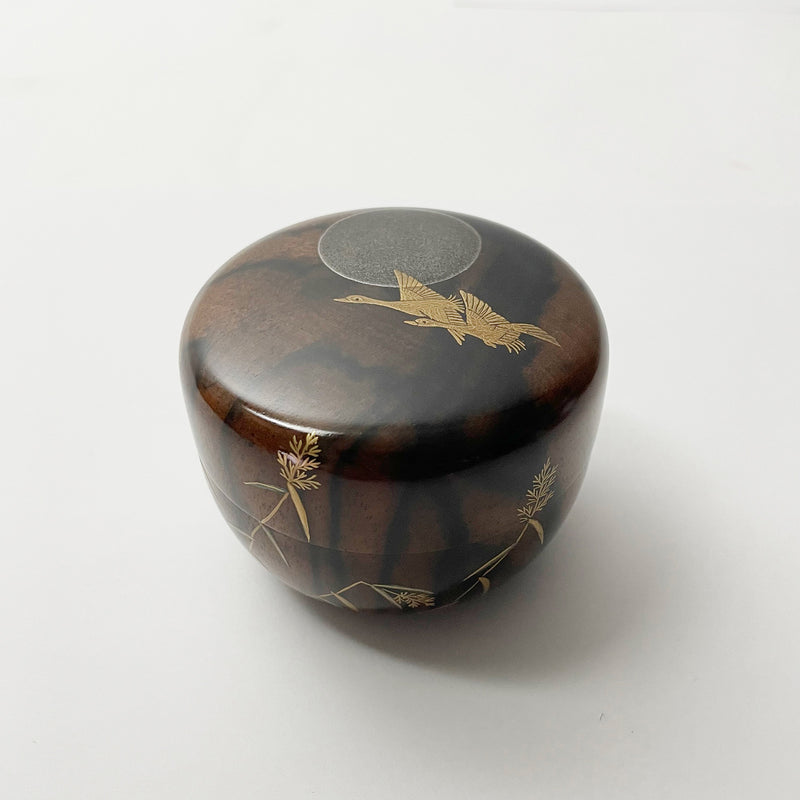 黒柿】蒔絵 小平棗 （現品限り） – おかや木芸