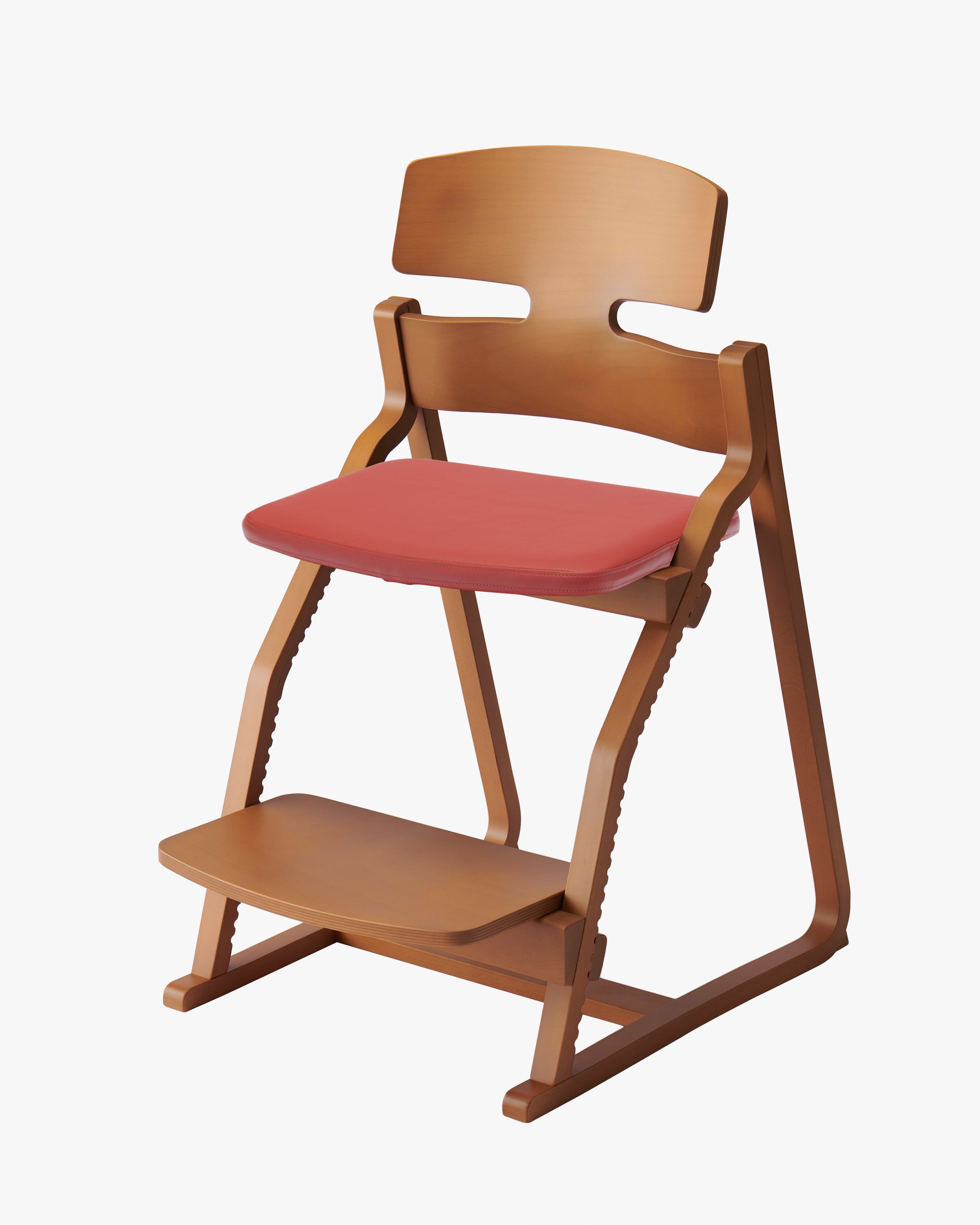 アップライトチェア 豊橋木工 toyomoku 子供椅子 up right 赤